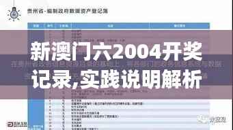 新澳门六2004开奖记录,实践说明解析_HDR99.104-5
