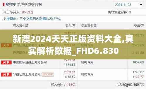 新澳2024天天正版资料大全,真实解析数据_FHD6.830