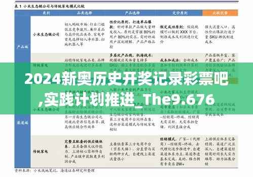 2024新奥历史开奖记录彩票吧,实践计划推进_The9.676