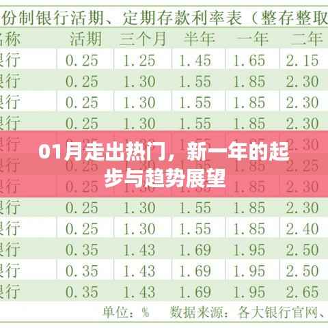 新年新趋势,起步与展望,一月热门走向分析
