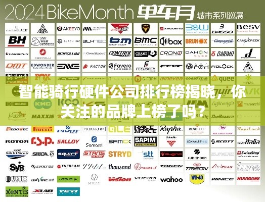 智能骑行硬件公司排行榜揭晓,你关注的品牌上榜了吗?