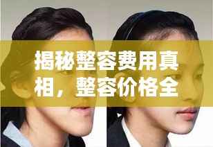 揭秘整容费用真相,整容价格全面解析,费用构成一览无余!