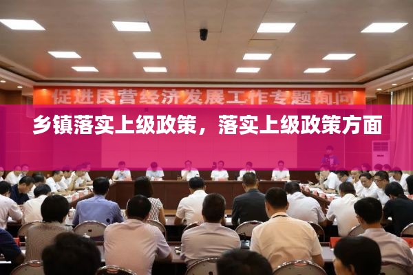 乡镇落实上级政策,落实上级政策方面